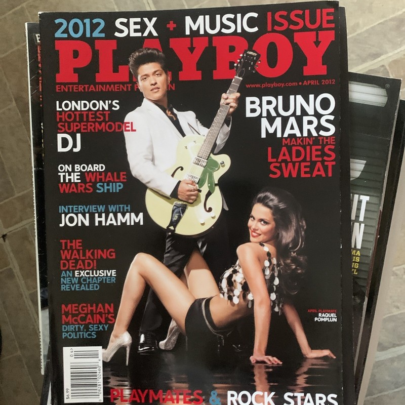 Playboy Magazine April 2012 Sex & Music Issue Raquel Pomplun