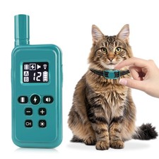 Cat Shock Collar Smallest Cat Training Collar with Remote 2000ft Range Electric