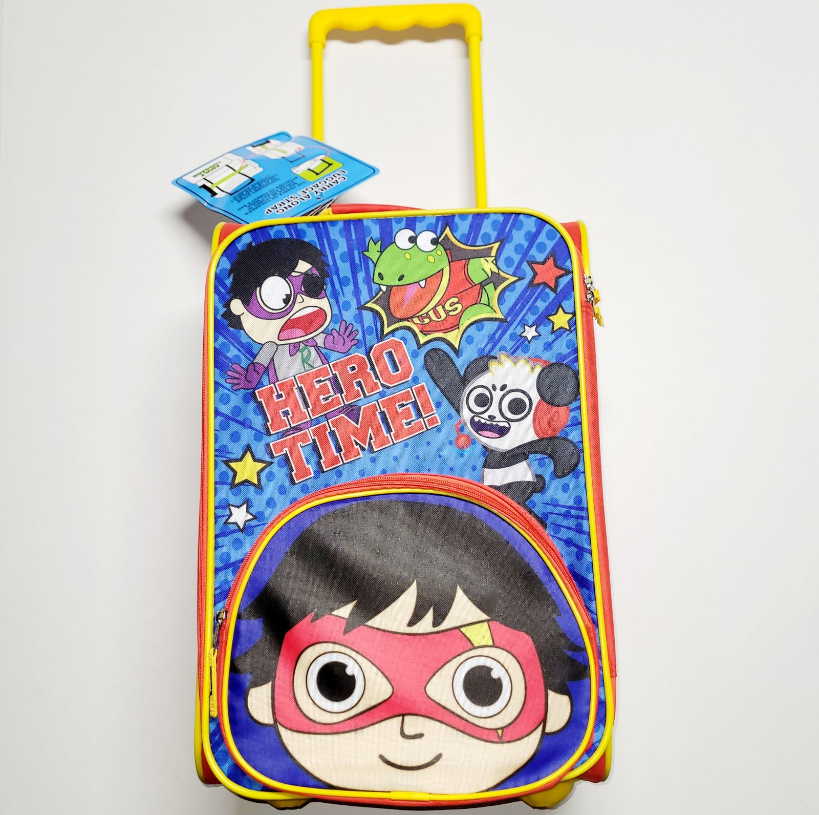 Ryan's World 20 Inch Kids Wheeled Carry-On Softside Luggage