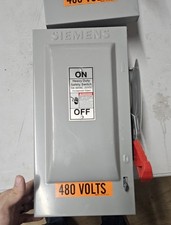 Siemens - 3 Phase Fusible Disconnect - 30A 480V