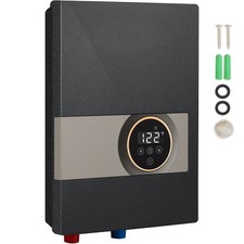 Uimoso 13.8KW Electric Tankless Water Heater with LED Display for Shower