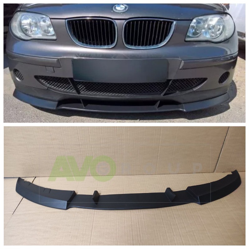 Front Bumper Spoiler Lip for BMW 1 E81 E87 2004-2007 SE | eBay