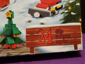 RETIRED LEGO 60133 CITY Minifigure City Advent Calendar Santa 24 Gifts 290 Pcs