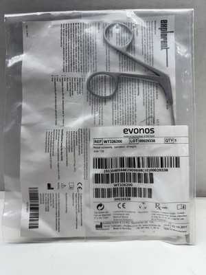 Explorent evonos WT326200 Nasal Scissors Serrated Straight Size 130