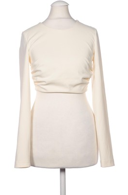 ZARA Bluse Damen Oberteil Hemd Hemdbluse Gr. XS Crème Weiß #pvnhhn0