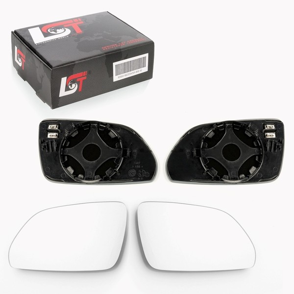 2X Spiegelglas AußEnspiegel Elektrisch Heizbar Links Rechts FüR Vw Polo 9N 05-10-image