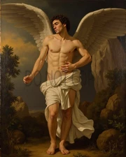 Luigi Mangione "Saint Luigi" AI Generated Photo 8X10 Political Satire Print