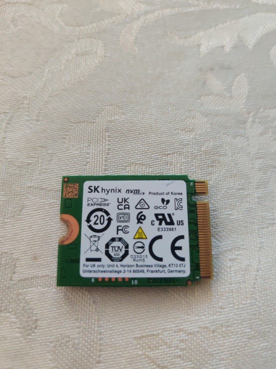 SK Hynix BC711 HFM256GD3GX013N 256GB NVMe PCIe M.2 2230 SSD KFV6T