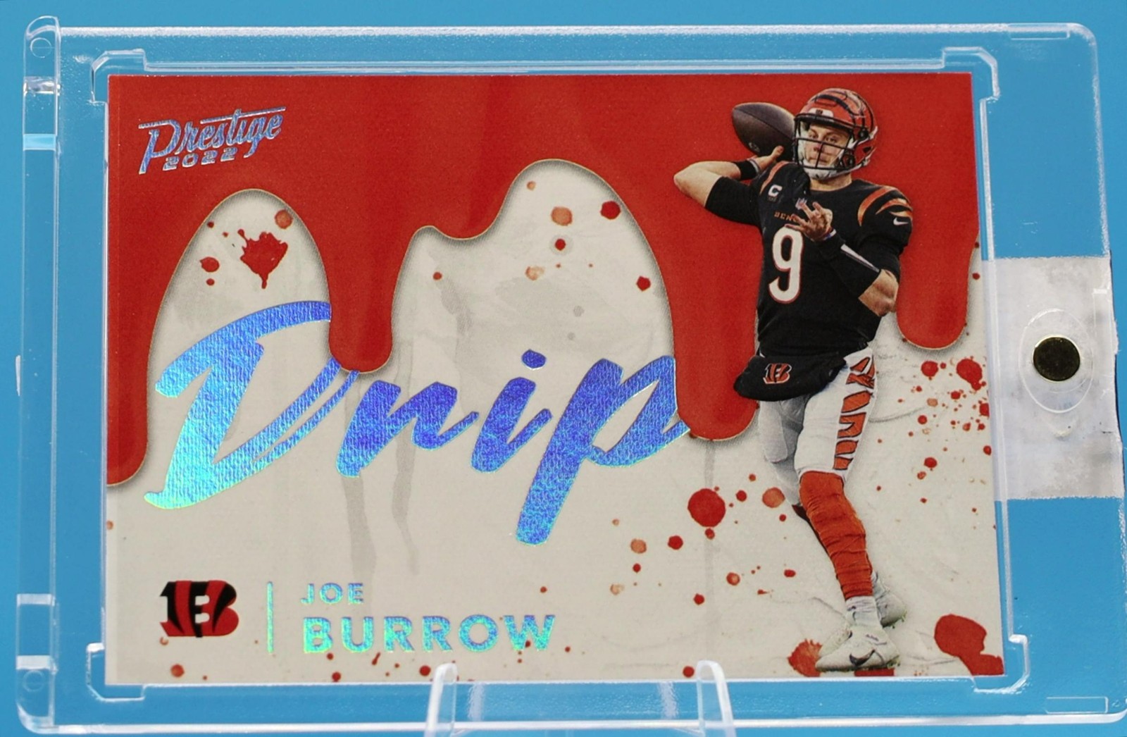 2022 Panini Prestige Joe Burrow NFL Drip #ND-4 SSP Case Hit