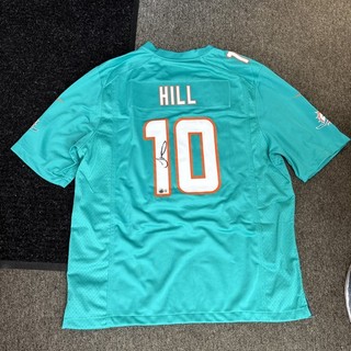 Tyreek Hill Miami Dolphins Autographed Jersey (BECKETT) Authentic