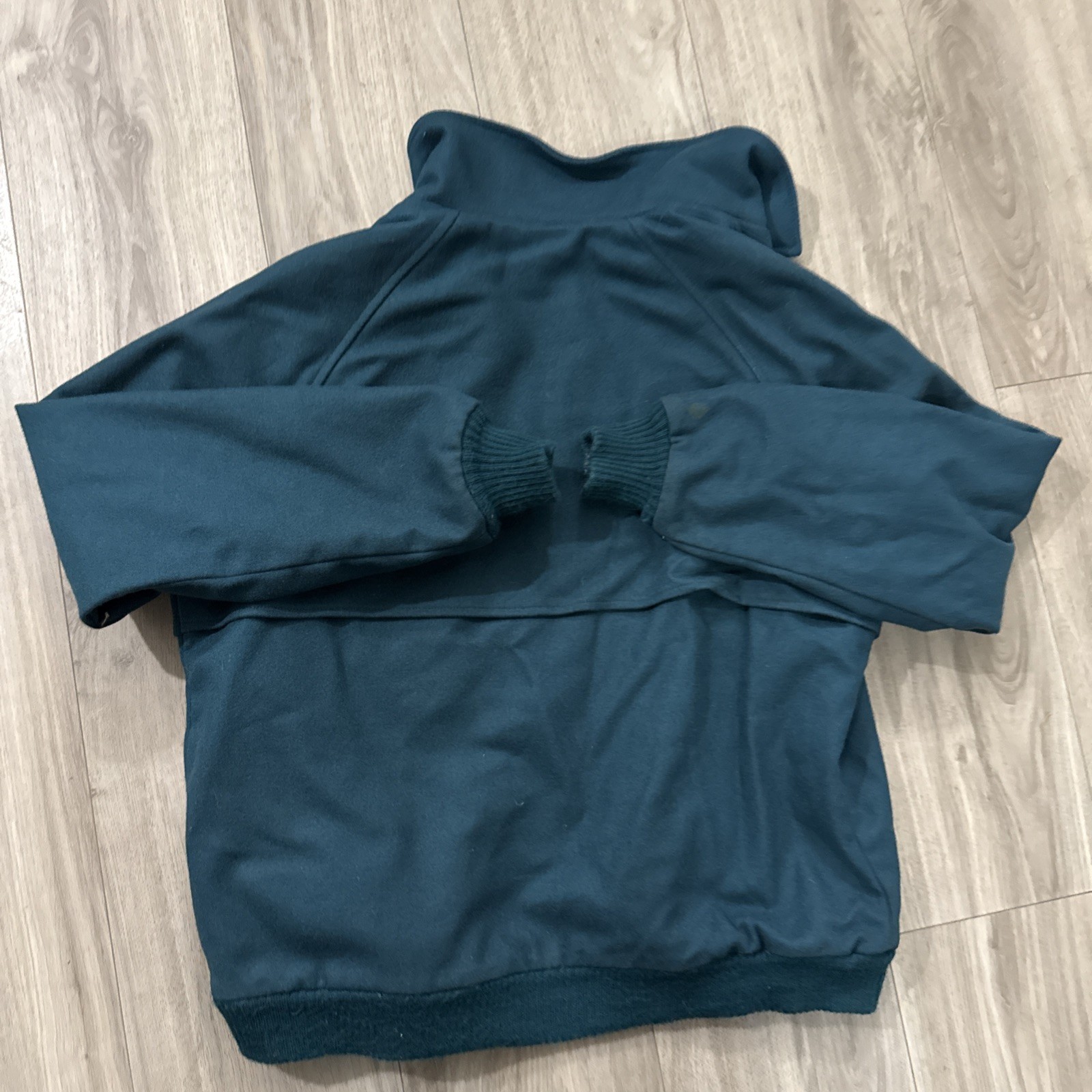 Pendleton Bomber Jacket Teal Inside Plaid Zip M P… - image 8