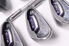 Ladies Ping Serene Combo Irons / 5-6H+7-PW / Red Dot / Ladies Flex Ping ULT210