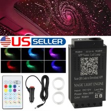 600pc Fiber Optic Twinkle Car Headliner Shooting Stars Light Roof Ceiling Lights