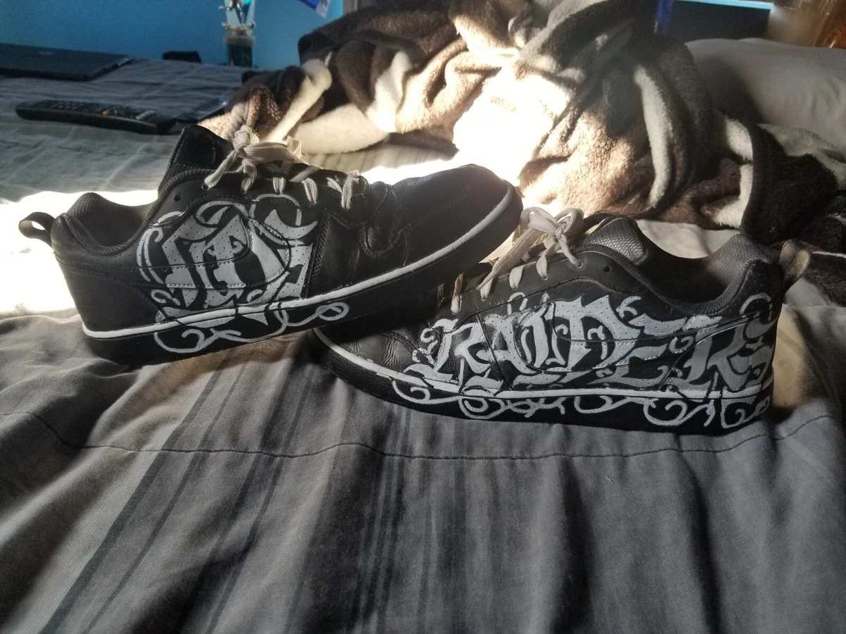 Custom Nike Raiders Shoes