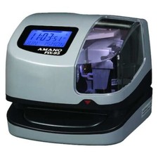 Amano Pix-95/A421 Time Clock,Lcd,6-11/16 In.W...