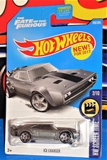 Hot Wheels NEW For 2017 HW Screen Time #266 Fate of the Furious ICE Charger Gray
