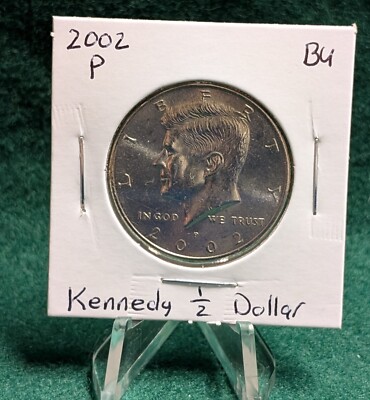 2002 P Kennedy Half Dollar Uncirculated from US Mint Rolls | eBay