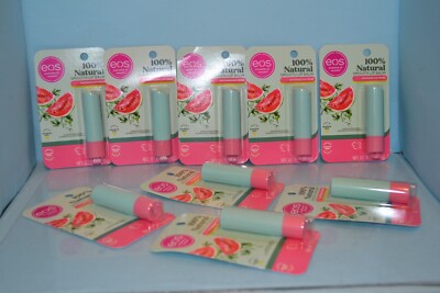 Lot Of 9 eos Super Soft Shea Super Soft Lip Balm, Watermelon Frose, 0.14 oz