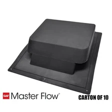 Master Flow 37 sq. in. NFA High Impact Resin Super Low-Profile Slant Back Roof