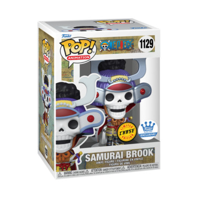 Funko Pop! Animation: One Piece - Samurai Brook (Metallic Chase Funko Exclusive)