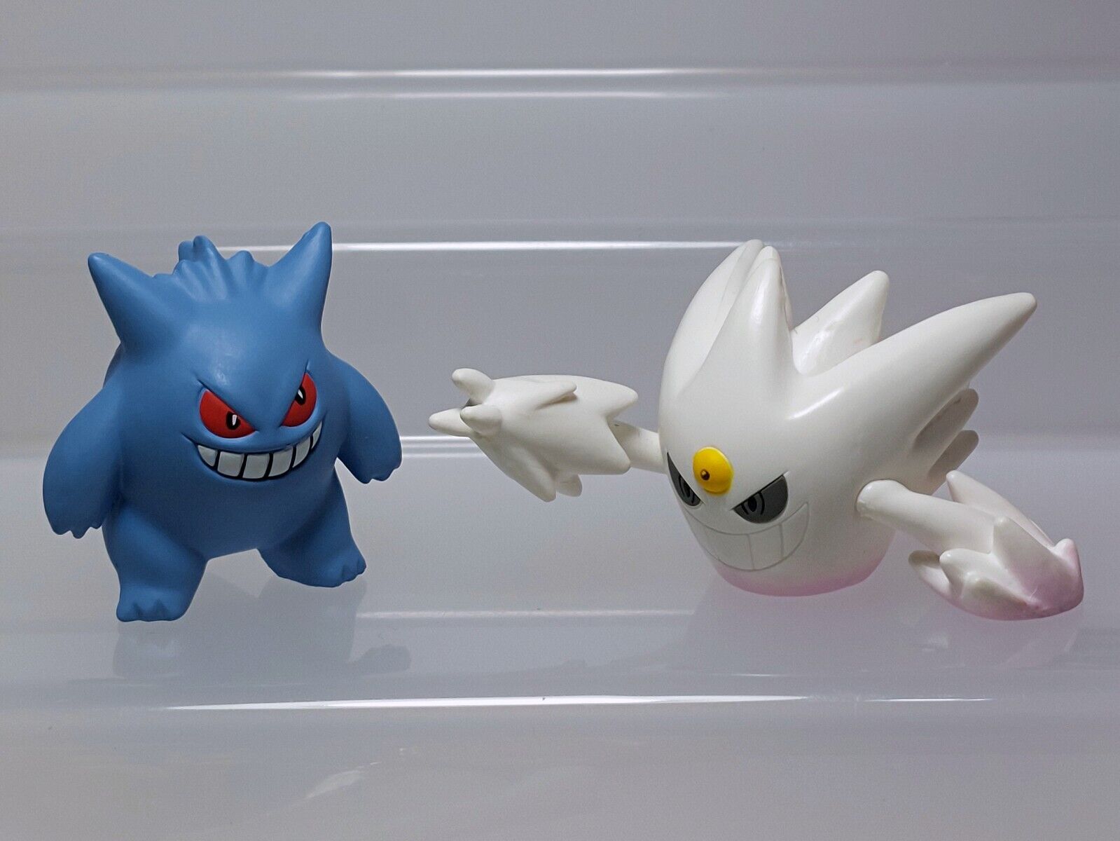 Shiny Mega Gengar Pokemon Moncolle Figure Set Takara Tomy 2016 C06 1.5-1.7in