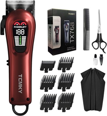 Wahl USA Stainless Steel Lithium Ion 2.0+ Beard Trimmer for Men, Electric Shaver