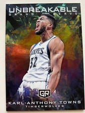 2016-17 Grand Reserve Unbreakable KARL-ANTHONY TOWNS Timberwolves