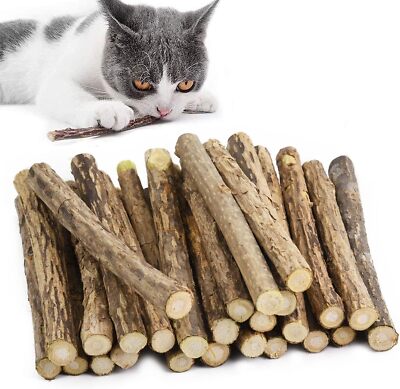 Catnip Sticks For Cats, Cat Dental Chew Sticks, Matatabi Cat