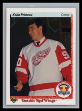 1990-91 Upper Deck Hockey #354 Keith Primeau #1 Draft Pick RC Detroit Red Wings