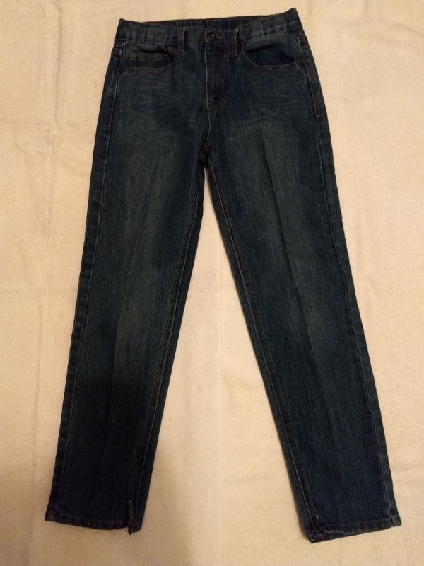 Faded Glory Jeans, Girl's Size 14, Expandable Tabs in Waist