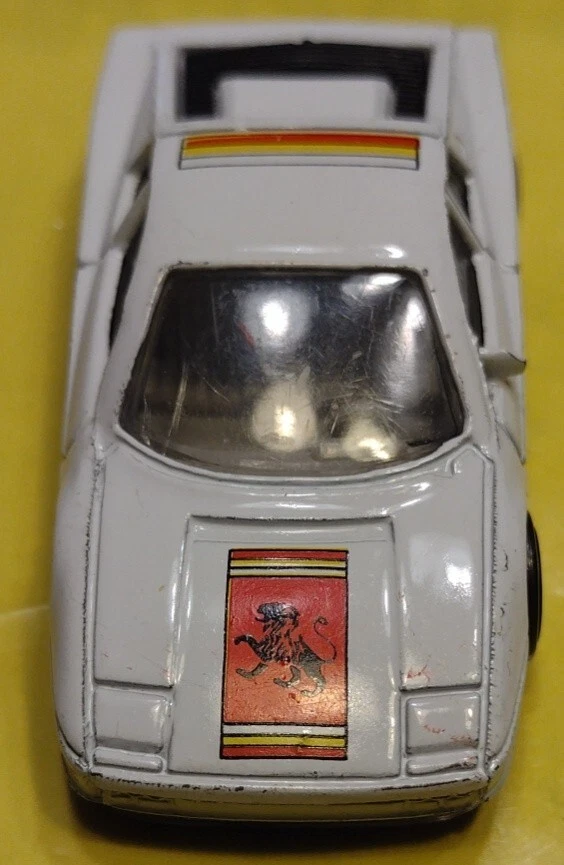 1989 Гоночные чемпионы Ferrari Testarossa белый масштаб 1:64 литой спортивный автомобиль трудно найти - Изображение 4 из 4