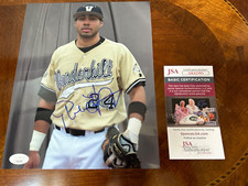 Pedro Alvarez Signed 8x10 Photo MLB Pittsburgh Pirates NCAA Vanderbilt JSA COA