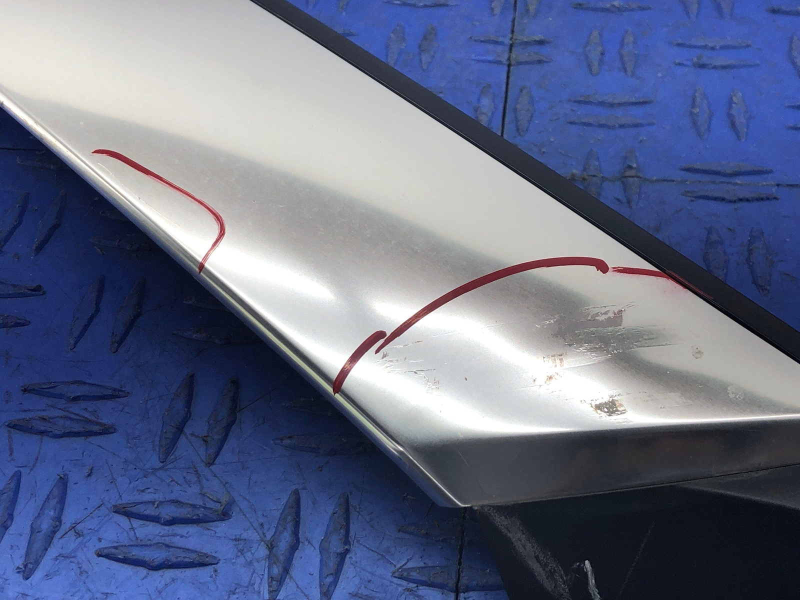 2008-2015 AUDI R8 FRONT RIGHT A PILLAR WINDSHIELD TRIM MOULDING *PICS* 427853266