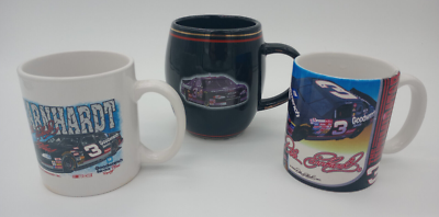 Dale Earnheart Vintage Nascar Coffee Tea Mug Lot (x3) | eBay
