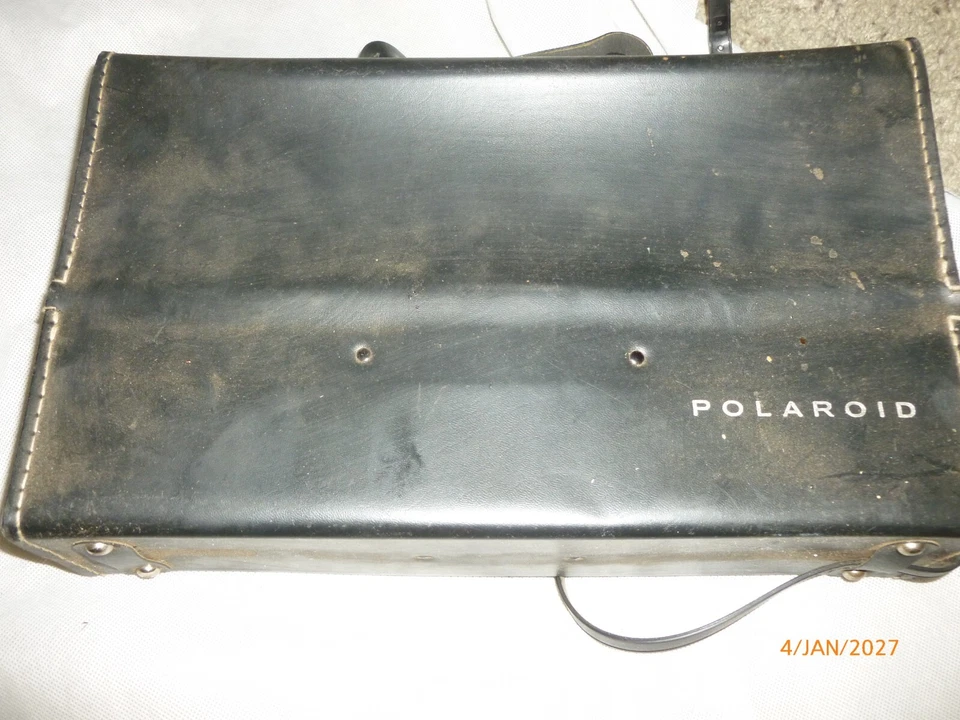 Vintage Polaroid Automatic 250 Land Camera mit Zubehör im Koffer - Bild 4 von 4