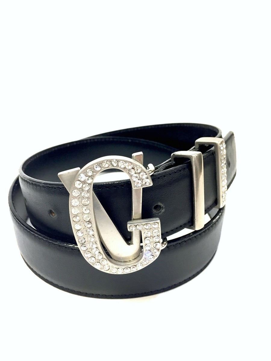 Vintage Gianni Versace Black and silver belt Patent leather belt Gianni Versace Black size 75 cm in  main image 4