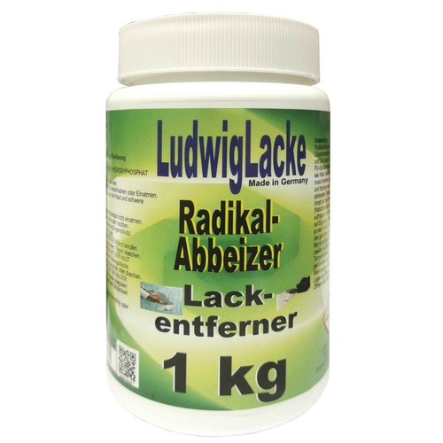Abbeizer 1 kg Radikal Abbeizer Abbeizmittel für Autolack Grafitti usw.