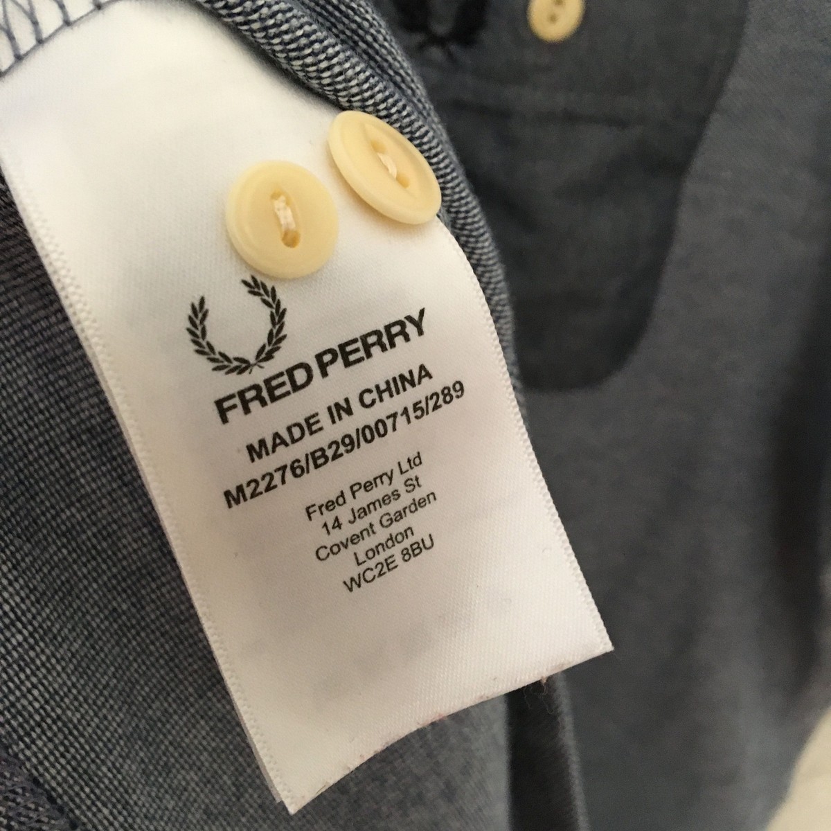 Covent Garden London Perry Sweatshirt Fred Perry London Fred Perry