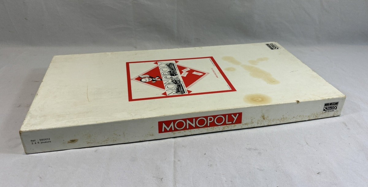 Monopoly Classique MIRO PARKER Jeux de société complet ancien Livré Gratuit B5