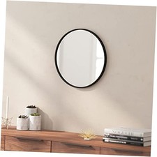  Julianne 16 Round Metal Framed Wall Mirror -...