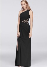 New With Tags! David’s Bridal Black Bridesmaid Dress
