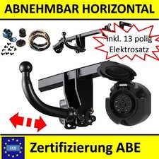 AHK Anhängerkupplung abnehmbar + E-Satz 13 poli für BMW 3 E36 Coupe 1990-1999