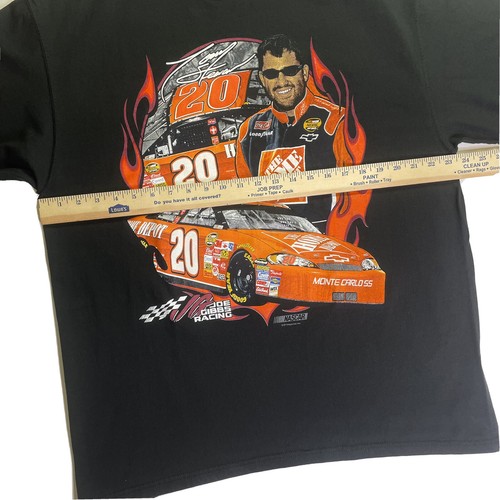 Deadstock Men’s Vintage Y2K Tony Stewart Nascar Racing Graphic Rap Tee Size XL - Picture 5 of 6