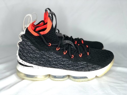 lebron 15 black bright crimson