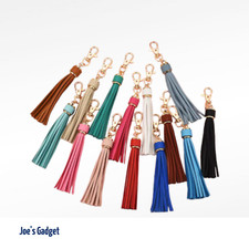 Quaste Schlüsselanhänger Kunst Leder für Handtasche Autoschlüssel