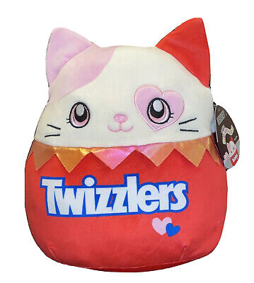 Squishmallow 12” Hersheys Scented Karina Twizzlers Cat Valentine’s 2022