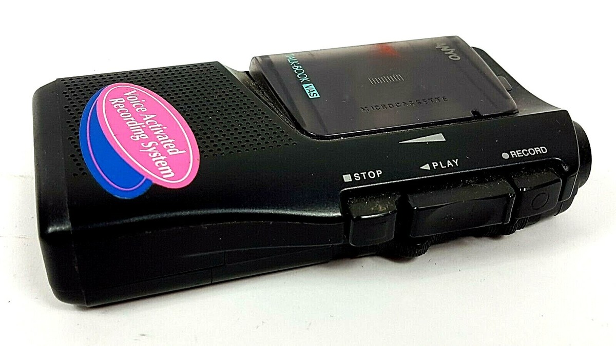 SANYO TALK-BOOK VAS Registratore vocale a microcassetta TRC-570M