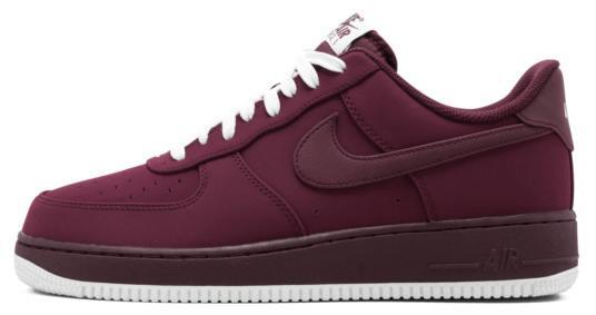 all maroon air force ones