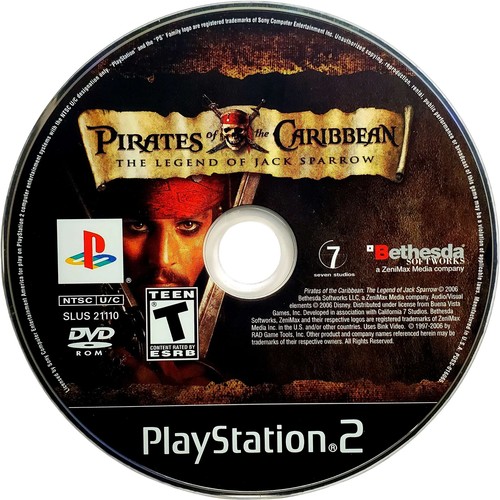 Scratch-Free - Pirates Of The Caribbean - Sony Playstation 2 Pristine Authentic - Picture 1 of 5