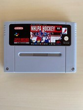 Thumbnail of ebay&reg; auction 295728665378 | NHLPA Hockey 93 Super Nintendo Game Electronic Arts
